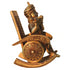 Brass Krishna with Chair God Idol 2.3 Kg